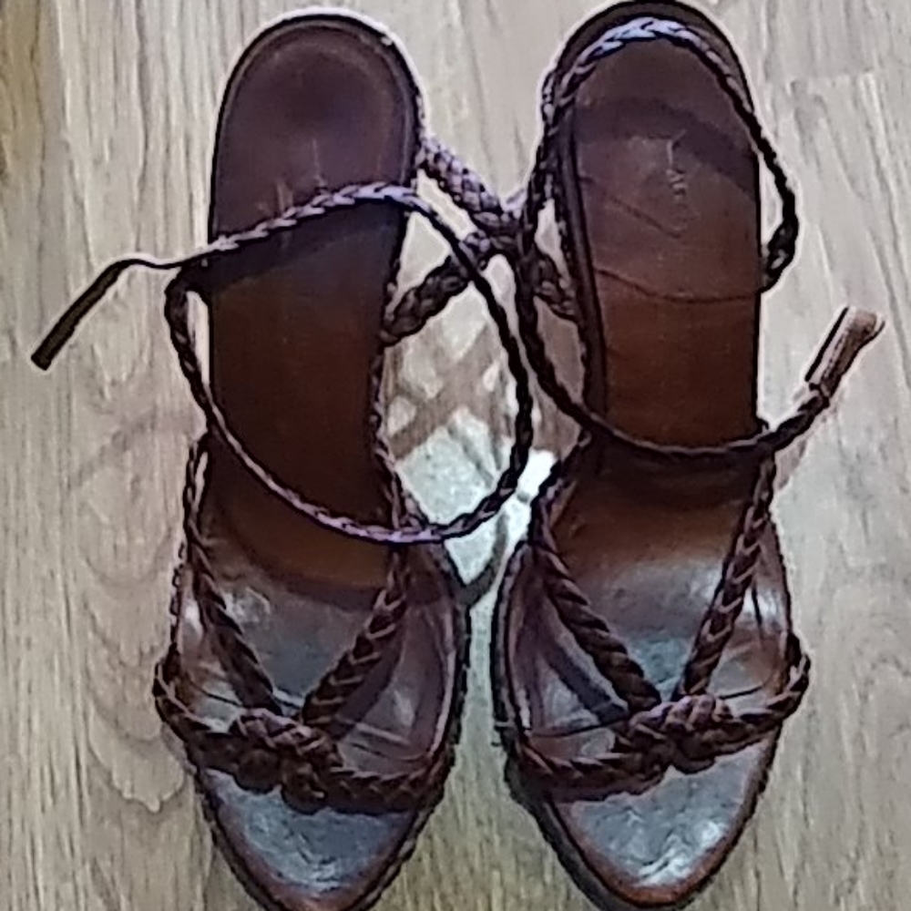 Alejandro Bell acqua shoes